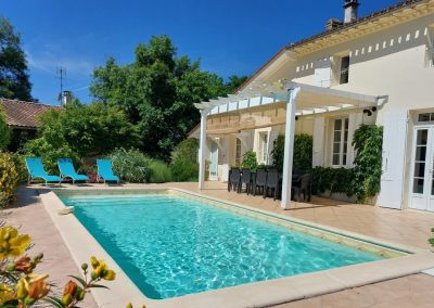 Extérieurs et piscine - Vignes de Charlotte