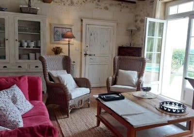 Salon et salle à manger - Vignes de Charlotte