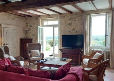 Salon et salle à manger - Vignes de Charlotte